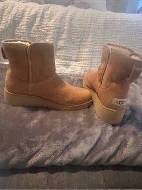 UGG Chestnut Short Suede Ankle Boots